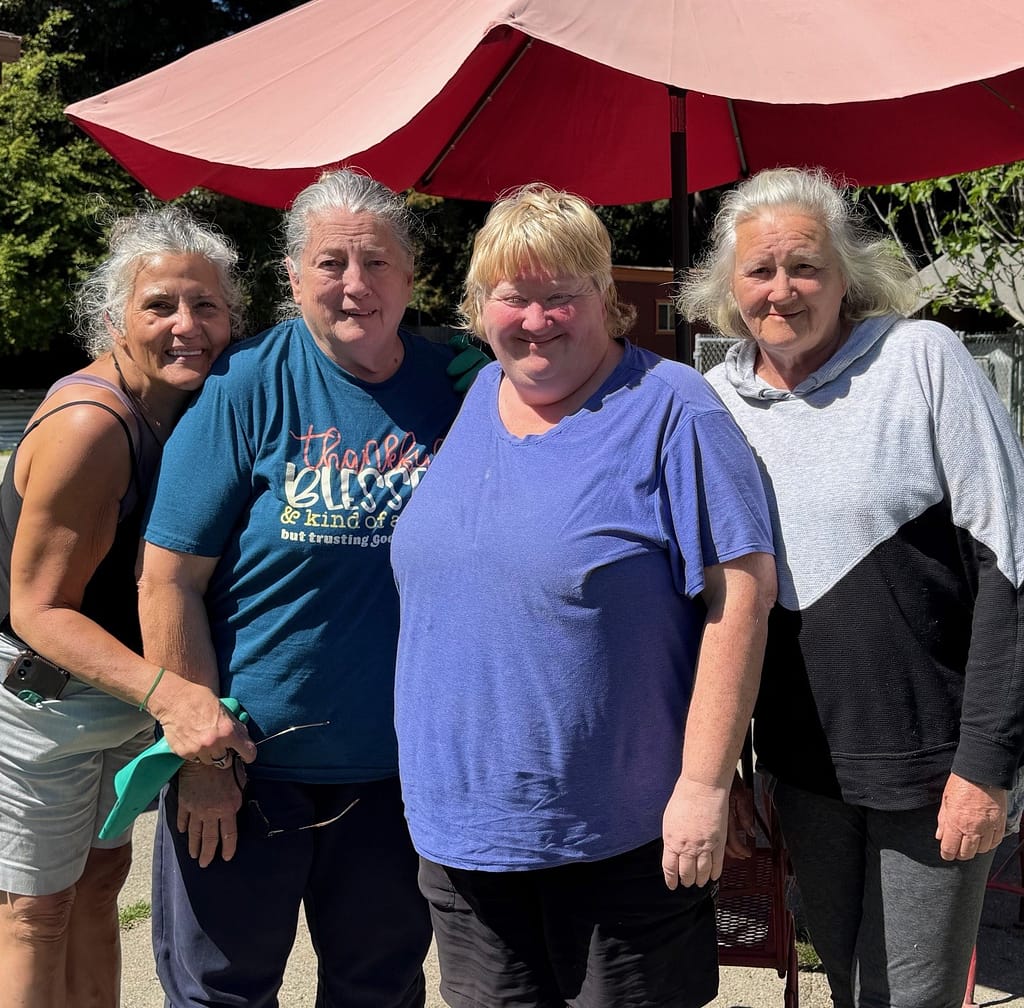 Manager and workers at Stafford RV Park