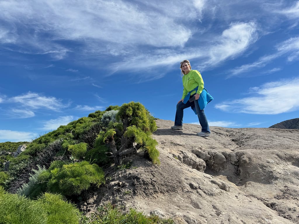 Hiking Santa Cruz Island