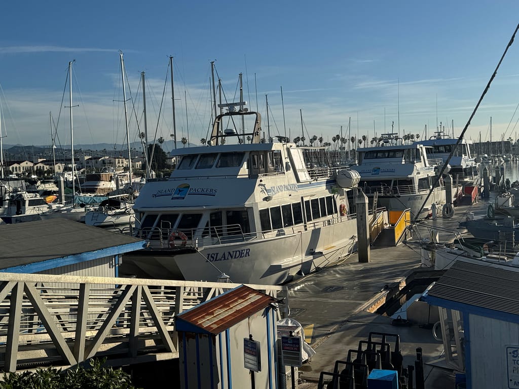 Islander Boat Santa Cruz Channel Island National Park