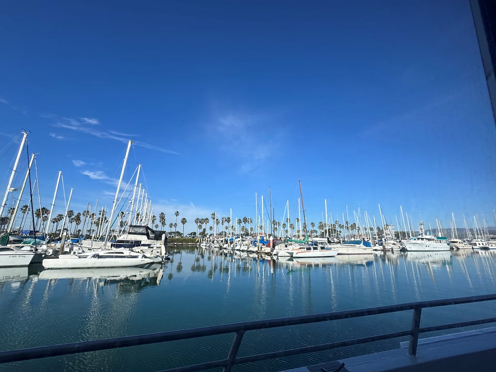 Ventura Bay - sail to Santa Cruz National Park