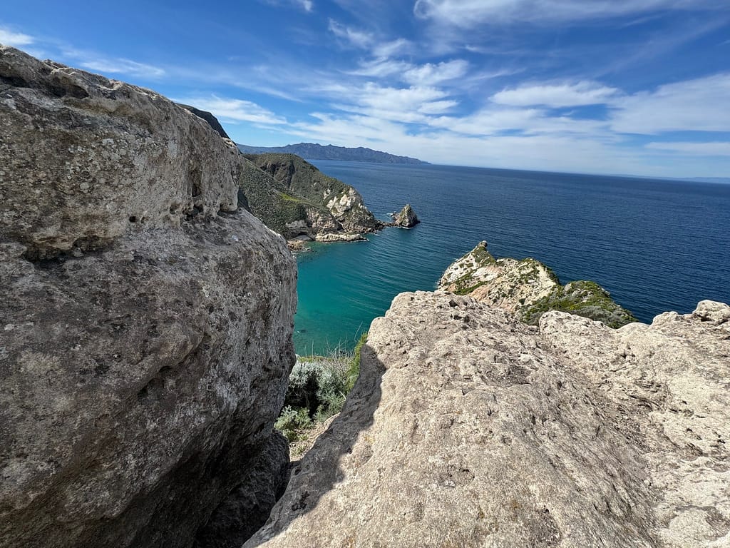 Cliffs Potato Rock Santa Cruz Island
