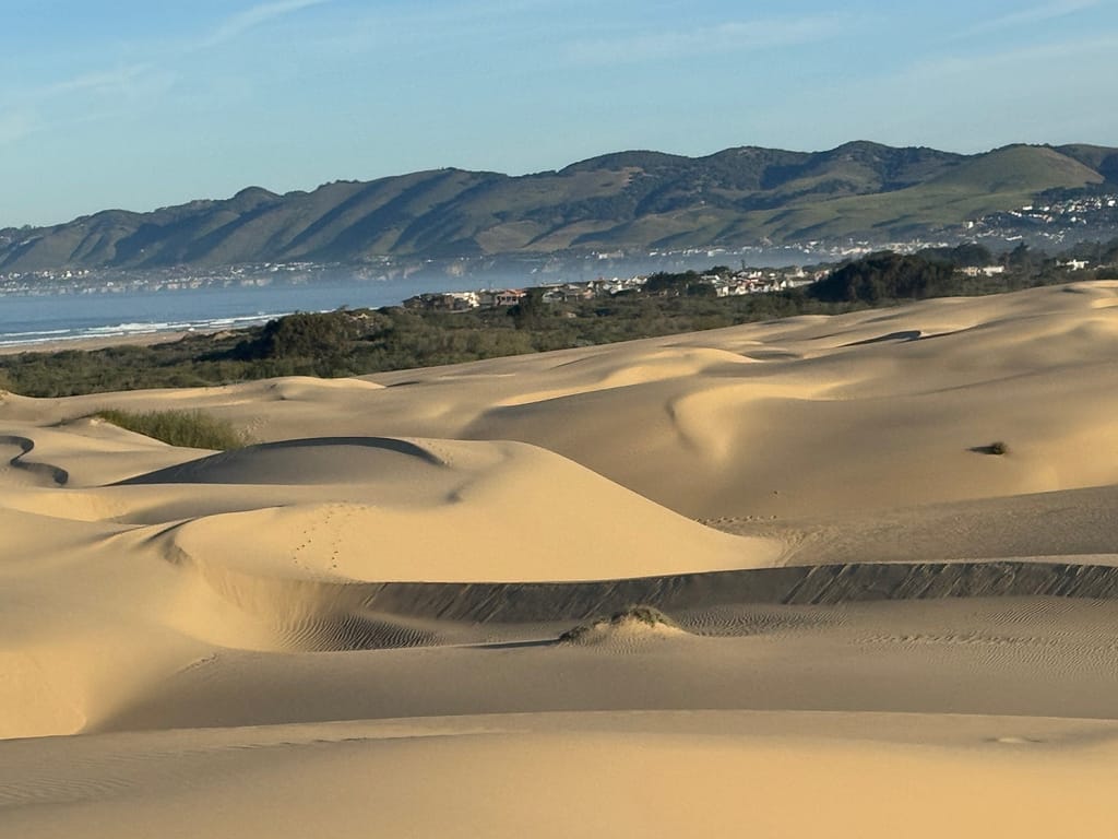 Vies of Pismo Beach from Dunes