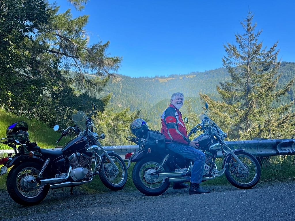 Detour, Dirt Road, motorcycle ride