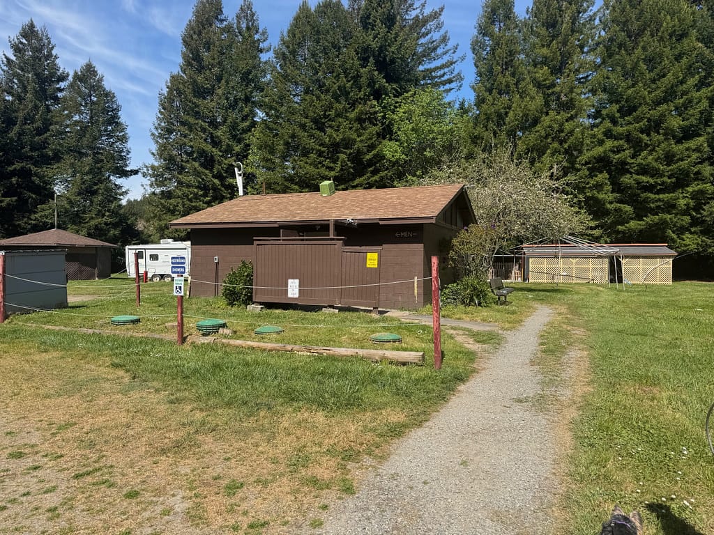 Bath house at Stafford RV Park