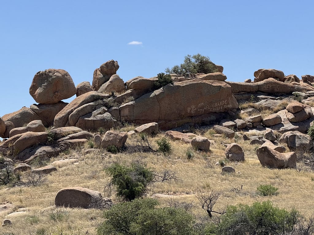 View at rest stop