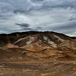 Death Valley colorful mountain